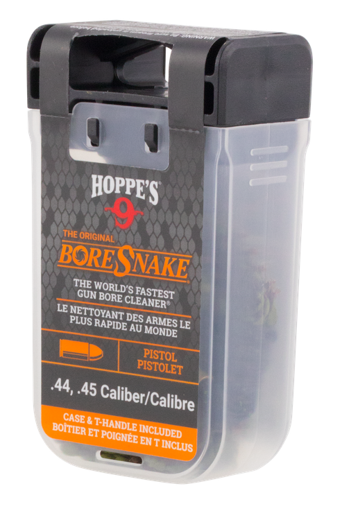 Hoppes BoreSnake Den 44/45 Caliber Pistol Bronze Brush
