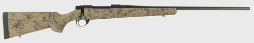 Howa M1500 HS Precision .270 Winchester, 22" Barrel, Black, Tan/Black Webbed Stock, 5rd