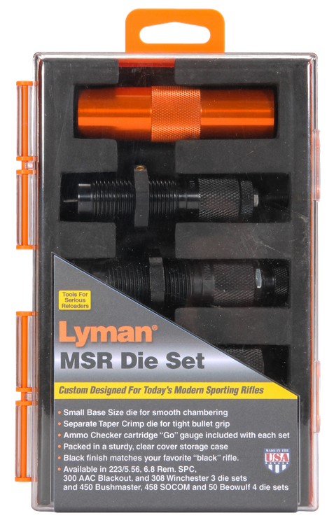 Lyman MSR Precision Die System 3-Die Set 223 Rem