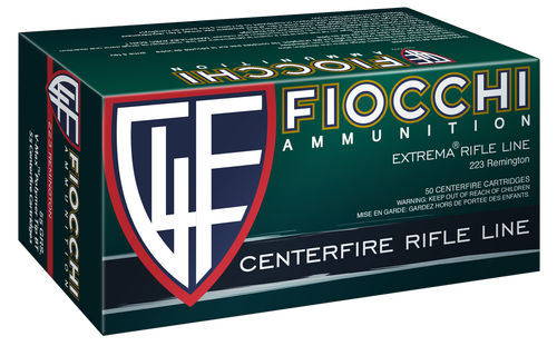 Fiocchi Extrema 223 Rem 55gr, V MAX, 50rd Box