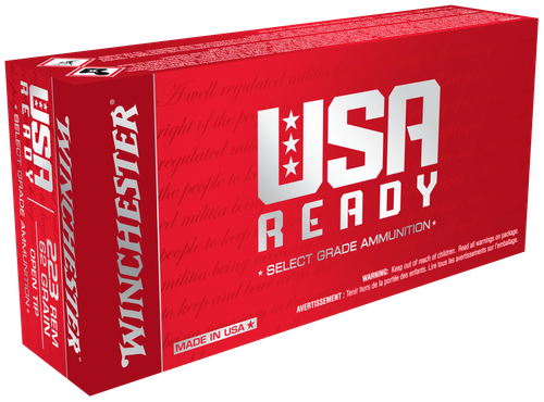 Winchester Ready 223 Remington, 62gr, Open Tip Range, 20rd Box