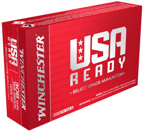Winchester Ready 308 Winchester 168gr, Open Tip, 20rd Box