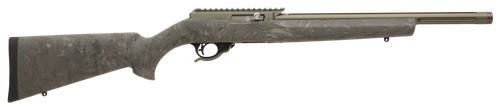 Tactical Solutions X-Ring VR, 22 LR, 10rd, 16.5" Threaded Barrel, Olive Drab Green Finish, Ghillie Green Hogue Stock, Ruger BX Trigger, Ambidextrous Charging Handle