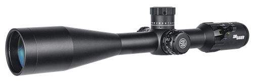 Sig Tango4 6-24x 50mm Obj 14.70-3.70 ft @ 100 yds FOV 30mm Tube Black Illuminated MOA DEV-L (FFP)