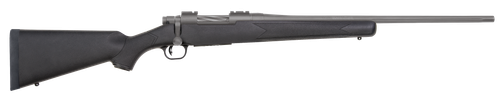 Mossberg Patriot Synthetic 25-06 Rem, 22" Barrel, Black Stock, Stainless Steel Cerakote, 5rd