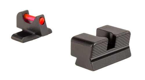 Trijicon Fiber Sight Set Interchangeable Fiber Optic Green & Red Front, Black Rear Black Frame for Springfieldngfield XD-S