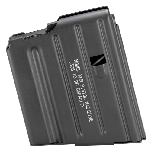 DuraMag SS Magazine 308 Win/6.5 Creedmoor, SR25/DPMS Pattern AR-10 Rifles, Stainles, AGF Follower, Black, 10rd