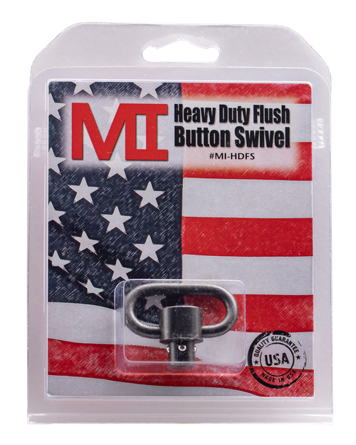 Midwest Heavy-Duty QD Swivel, 1.25", Black
