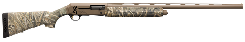 Browning Silver Max-5 12 Ga, 3.5" Chamber, 28" Barrel, Flat Dark Earth, Camo Composite Stock, 4Rd