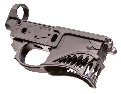 Sharps Bros Hellbreaker Stripped AR-15 Lower Receiver, Black, Multi Cal
