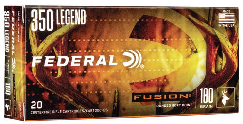 Federal Fusion, 350 Legend, 160gr, Soft Point, 20rd Box