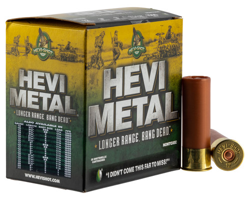 Hevishot Hevi-Metal Longer Range 20 Ga, 3.00", 1oz, 4 Shot, 25rd Box