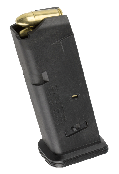 Magpul MAG907-Black PMAG GL9, Black, Detachable, 10rd, 9mm, for Glock 19
