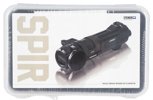 Steiner SPIR IR LED Illuminator, Weapon/Mount, Black