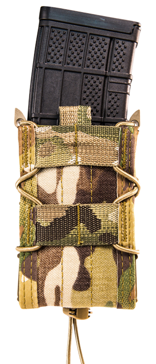 High Speed TACO Rifle Belt Mount Adaptable Cordura/Polymer MultiCam