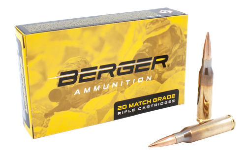 Berger Tactical 260 Rem 130gr, Hybrid Open Tip Match Tactical, 20rd Box