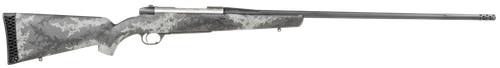 Weatherby Mark V Back Country Titanium 6.5 Weatherby RPM, 24" Barrel, Carbon Fiber Gray Sponge Patterns, Graphite Black Cerakote, Left Hand, 4rd