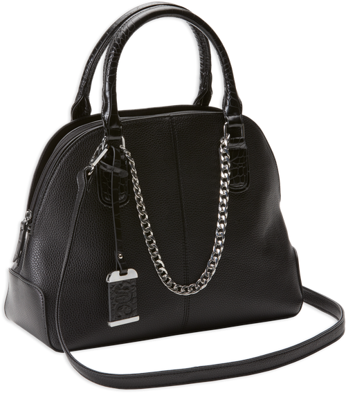 Bulldog Satchel Style Purse Shoulder Most Small Pistols/Revolvers Ambidextrous Black Leather