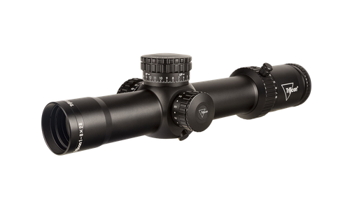 Trijicon Credo HX 1-8x28 1st Focal Plane, Red/Green MOA Segmented Circle, 30mm Tube, Satin Black, Exposed Locking Adjusters