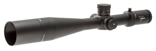 Trijicon Tenmile 5-50x56 Extreme Long-Range, Red/Green MRAD Center Dot, Wind Holds, 34mm Tube, Matte Black, Exposed Elevation Adjuster, Return to Zero Feature