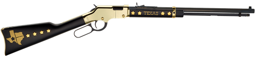 Henry Golden Boy, Texas Tribute Edition 22 LR, 20" Octagon Barrel, Brass Receiver, Walnut Stock, Adjustable Sights, 16 Rounds
