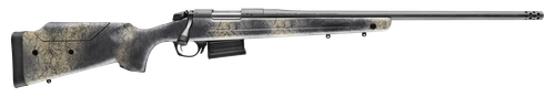 Bergara Rifles B-14 Terrain Wilderness 7mm Remington, 24" Matte Blued Rec/Barrel Woodland Camo Molded, Mini-Chassis Stock, 5rd