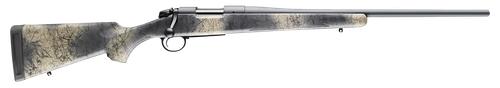 Bergara Wilderness Hunter 300 Winchester Magnum, 24" Barrel, Sniper Gray Cerakote, Wilderness Synthetic Stock, 3Rd, Hinged Floor Plate