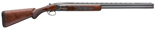 Browning Citori Gran Lightning 410 Ga, 3" Chamber 26" Barrel, Gloss Black Walnut, Engraved Black Rec, Gold Accents, 2rd