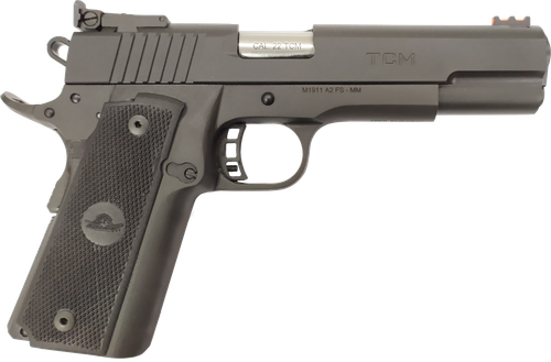 Rock Island TCM Standard FS 22TCM 1911 22TCM, 5" Barrel, Fiber Optic Front/Adj Rear Sight, 17Rd Mag