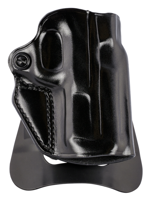 Galco Speed Master 2.0 Black Steerhide Paddle/Belt S&W M&P 380EZ Shield, Right Hand