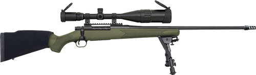 Mossberg Patriot Night Train 300 Win Mag, 24" Olive DrabGreen Matte Blued, 3rd