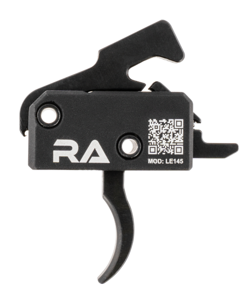 Rise Armament Tactical Trigger Pack AR-Platform Black Hardcoat Anodized Single-Stage Curved 4.50 lbs Right