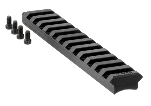 Ruger Precision Rimfire Base 0 MOA Picatinny Alum, Black Hard Coat Anodized