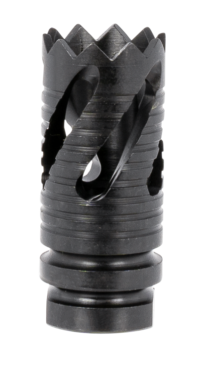 TacFire Thread Crown Muzzle Brake 9mm Black Oxide Steel