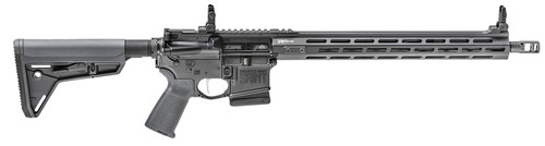 Springfield SAINT Victor 5.56/.223, 16" Barrel, Gray, Bravo Company Trigger Guard & Mod 0 Stock, M-LOK, Flip Up Front and Rear Low Profile Springfield Sights, 10rd