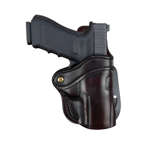 1791 Gunleather PDH 2.4S Signature Brown Leather Outside Waistband Springfield XD-M Compact/Walther PPQ