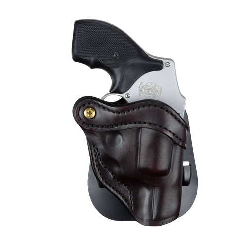 1791 Gunleather R1 Signature Brown Leather Outside Waistband Ruger LCR/S&W J-Frame