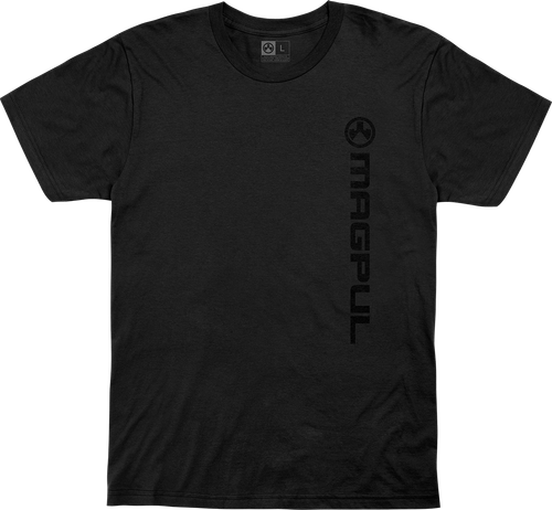 Magpul Fine Cotton Vert Logo Shirt Small Black