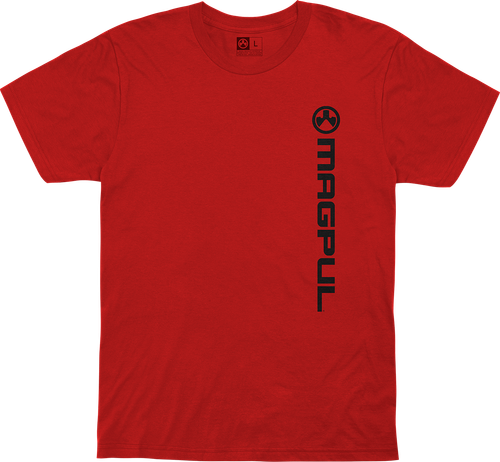 Magpul Fine Cotton Vert Logo Shirt XXL Red