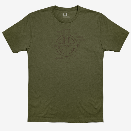 Magpul Megablend Engineered Shirt Small Olive Drab