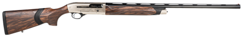 Beretta A400 Upland 20 Ga, 28" Barrel, 3", Nickel Engraved Metal Finish & Xtra Grain Walunt Fixed Kick-Off Stock, 2rd