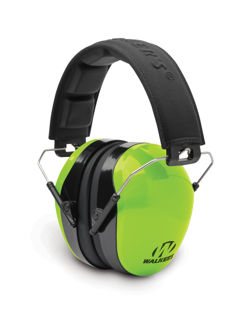 Walkers Passive Advanced Protection Earmuff 26 dB Hi-Viz Green