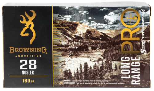 Browning Long Range Pro 28 Nosler 160gr, Sierra MatchKing BTPT, 20rd Box