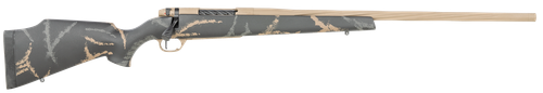 Weatherby MkV Accumark LTD, 6.5 Creedmoor, 22" Barrel, Burnt Bronze, Gray/Brown Accent Black, Monte Carlo Stock, 4rd