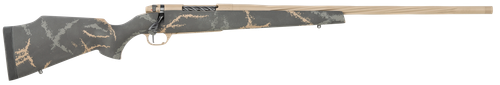 Weatherby MkV Accumark LTD, 6.5 Weatherby RPM, 24" Barrel, Burnt Bronze, Gray/Brown Accent Black, Monte Carlo Stock, 4rd
