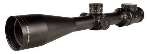 Trijicon AccuPoint with Return to Zero 4-24x 50mm Obj 28.50-4.70 ft @ 100 yds FOV 30mm Tube Satin Black Dual Illuminated Green Triangle Post