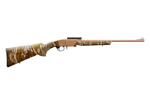 Charles Daly 101 .410 Ga, 20" Barrel, Beretta/Benelli Mobil Choke Pattern, Flat Dark Earth Color, Mossy Oak Bottomland Synthetic Stock, Fiber Optic Front Sight, 1rd