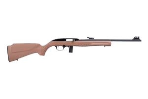 Rossi RS22 .22 LR, 18" Barrel, Black, Monte Carlo Brown Synthetic Stock, 10rd