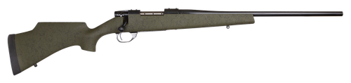 Weatherby Vanguard Camilla Wilderness 308 Win, 20" Barrel, Matte Blued Rec/Barrel Green Fiberglass Fixed Monte Carlo High Comb Stock with Black Webbing, 5rd