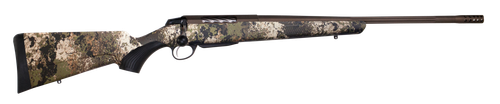 Tikka T3x Lite 6.5 PRC, 24.30" Threaded Barrel, Midnight Bronze Cerakote Metal Finish & Veil Wideland Synthetic Stock, 3rd
